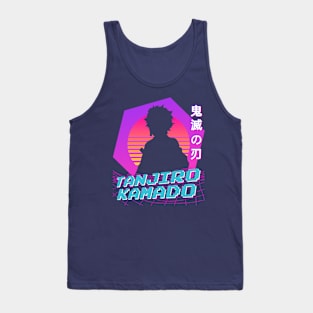 Tanjiro Kamado - Vaporwave Tank Top